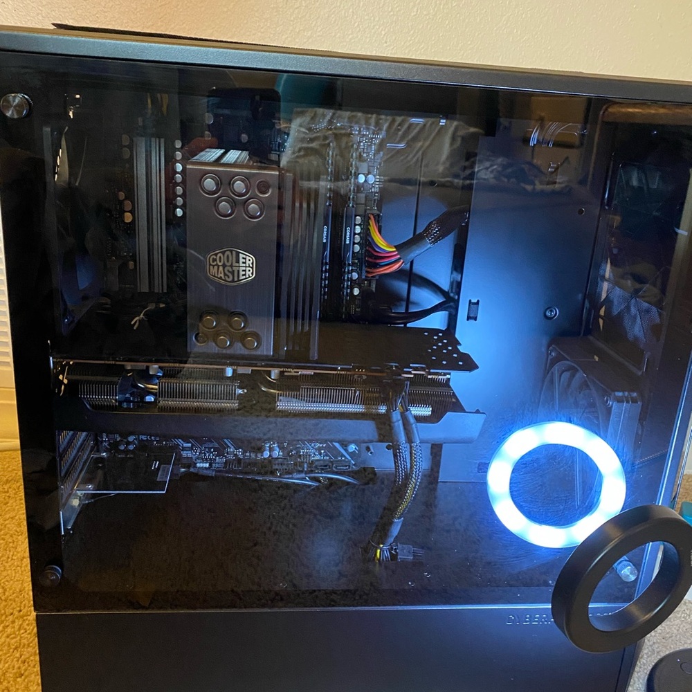 Black Gaming PC Case